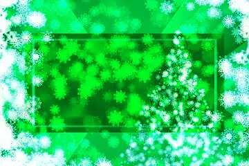 FX №186834 Green tree background Christmas and new year powerpoint website infographic template banner layout...