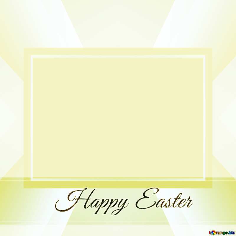 Inscription Happy Easter    powerpoint website infographic template banner layout design responsive brochure business №49668