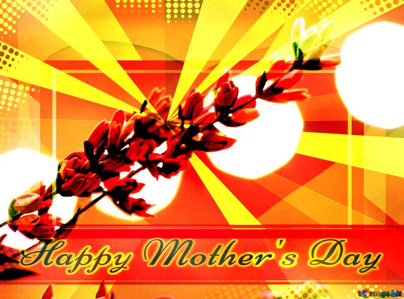 Download free picture Wild flower Creating card for Happy Mother's Day  background with heart and rays powerpoint website infographic template  banner layout design responsive brochure business on CC-BY License ~ Free  Image
