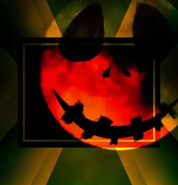 FX №187017 Halloween background with the Moon powerpoint website infographic template banner layout design...