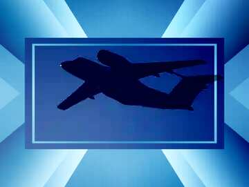 FX №188825 Antonov plane powerpoint website infographic template banner layout design responsive brochure...