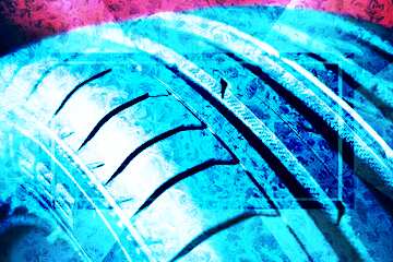 FX №189386  Tyres for frozen Summer tires powerpoint website infographic template banner layout design...