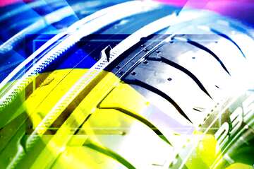 FX №189387  Tyres from Ukraine Summer tires powerpoint website infographic template banner layout design...