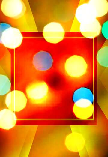 FX №189331  Christmas bokeh lights background vivid colors Responsive Template Design