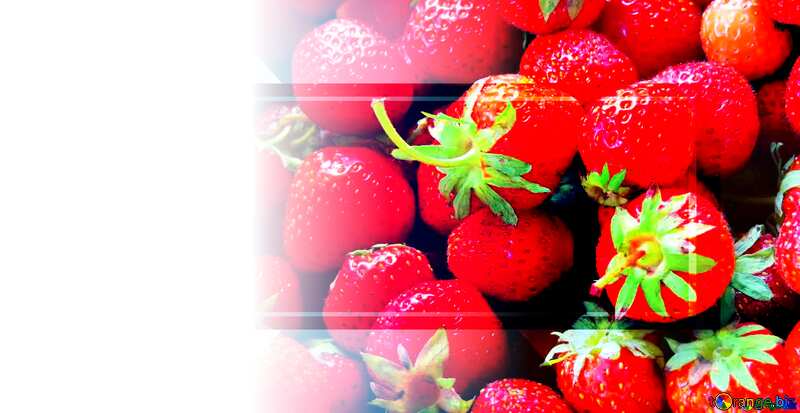 Background on the desktop strawberries powerpoint website infographic template banner layout design responsive brochure business №22391