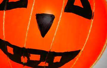 FX №19336 Cover. Make pumpkin from Halloween balloon.