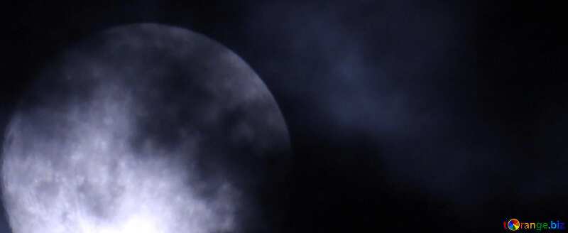 dark sky with moon №31508