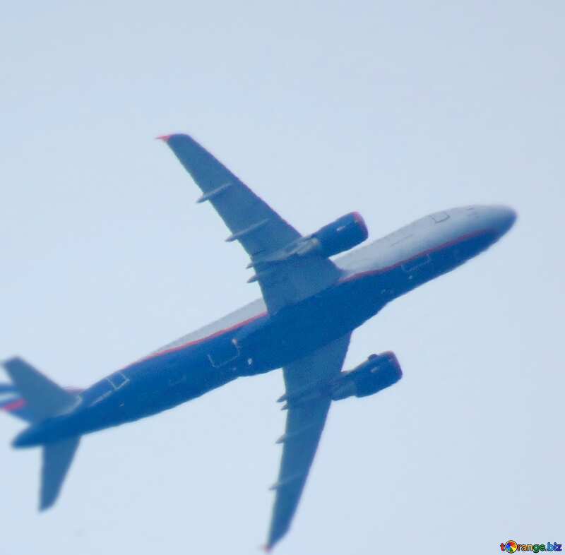 Image for profile picture Passenger plane in the sky. №33099