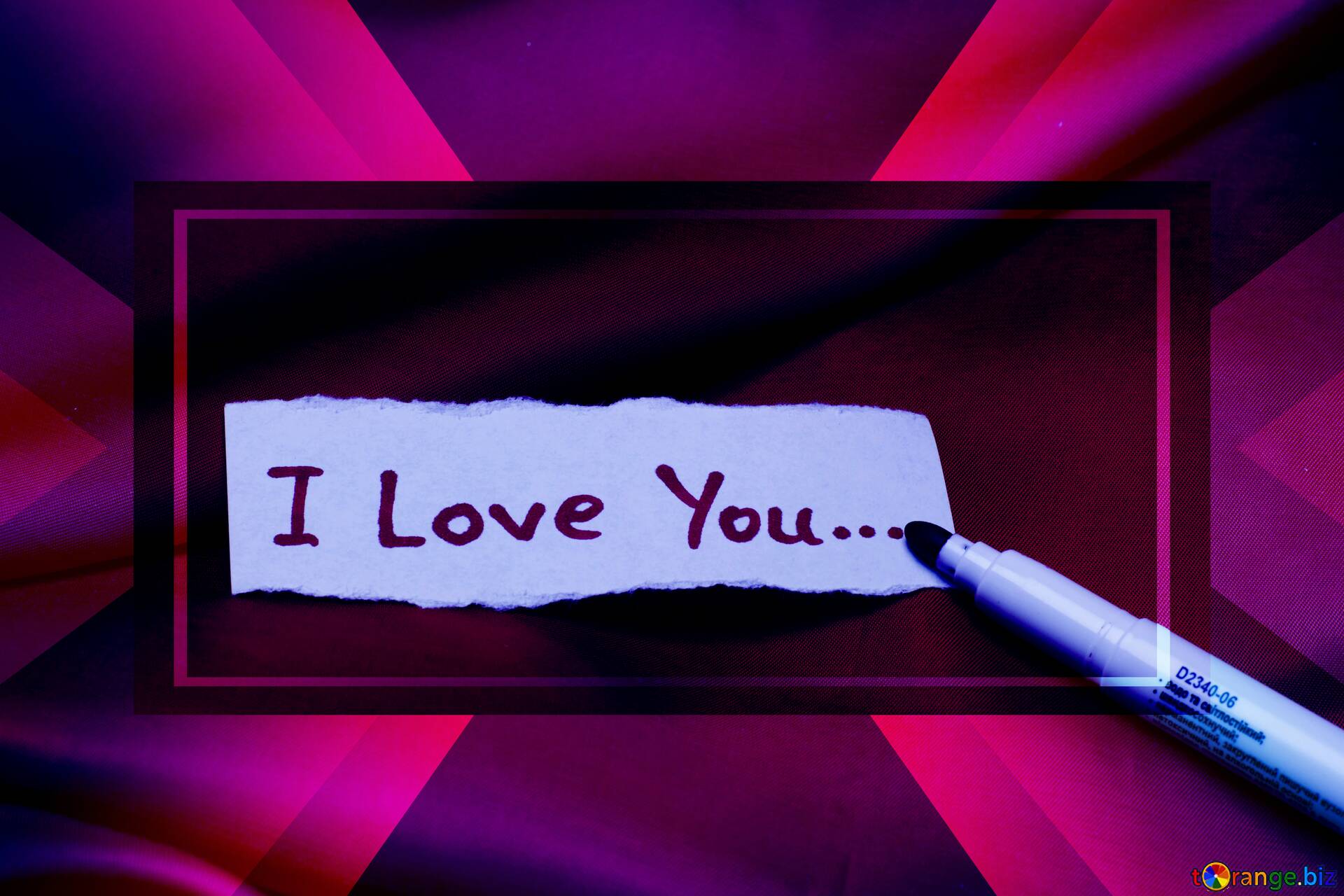 Download free picture Inscription I love you Template Layout Banner