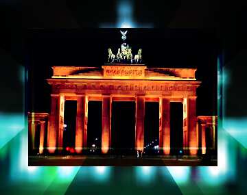 FX №190884 The Brandenburg Gate Powerpoint Layout Template