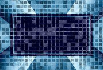 FX №190786  Banner Business Design Infographic Monochrome Mosaic Tiles