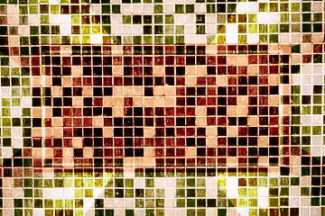 FX №190783 Texture.Blue mosaic tiles in the bath. Responsive Website Template