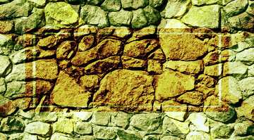 FX №190766  Old stone wall texture. Rubble Template