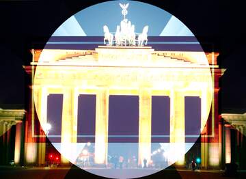 FX №190882 The Brandenburg Gate Layout Template