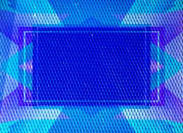 FX №191388 Sheet of the metal. Blank Blue Design Frame Template