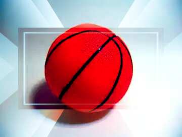 FX №191132 Toy basketball ball Template