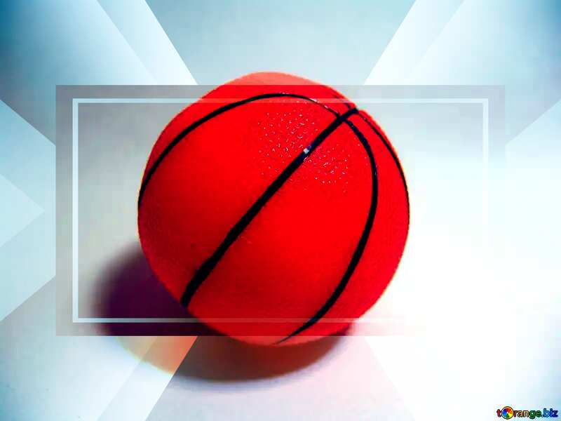 Toy basketball ball Template №9248