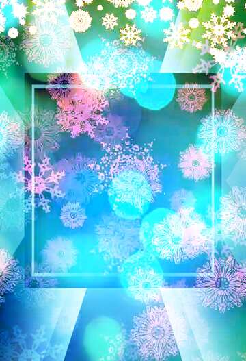 FX №192377 Christmas background design frame