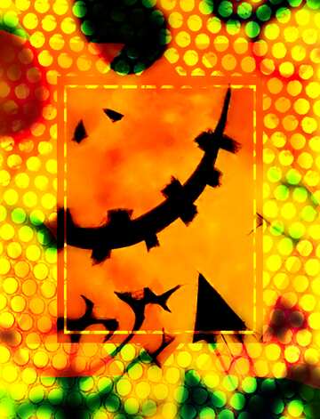 FX №192902 Halloween frame grill blur