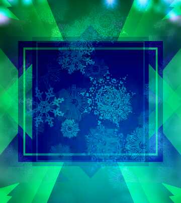 FX №192322 frame template Christmas background
