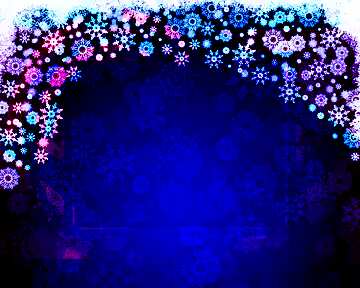 FX №192319 Blue Christmas background blue template