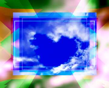 FX №192929 Love in Heaven template frame