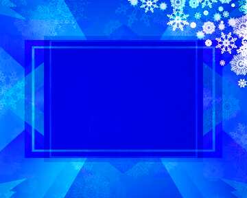 FX №192320 Blue Christmas template background