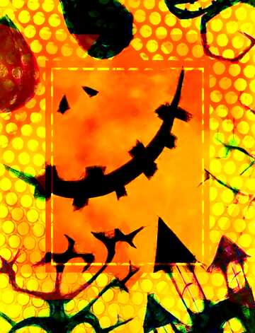 FX №192867 Halloween fragment geometric grill