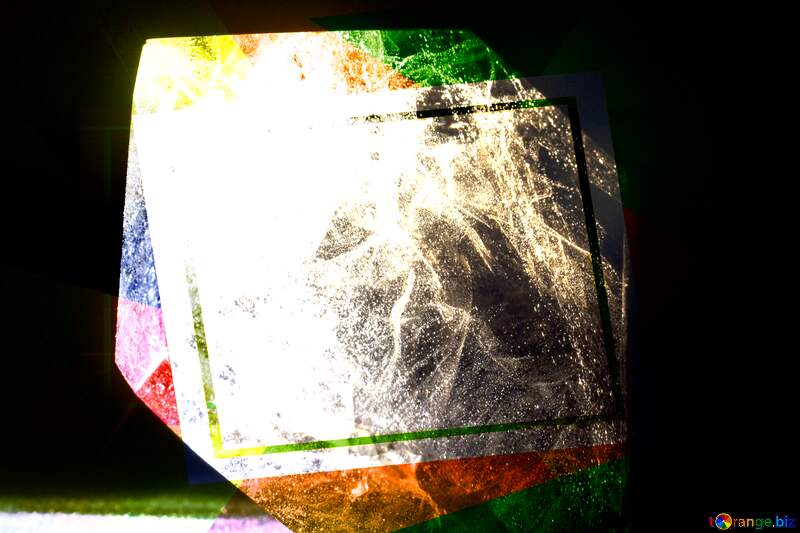 Smoky quartz, Morion, rauchtopaz Creative abstract Geometrical Future Trend template frame №1306