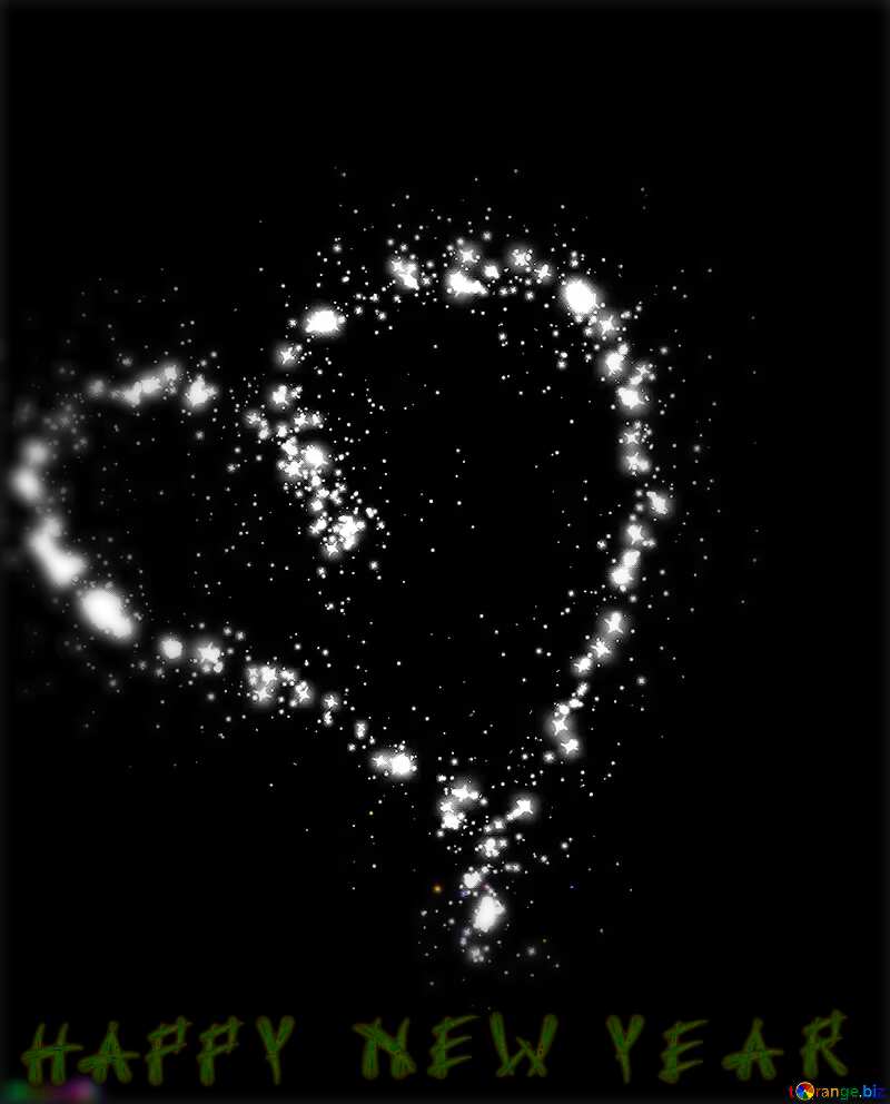 Heart of the stars happy new year №40001
