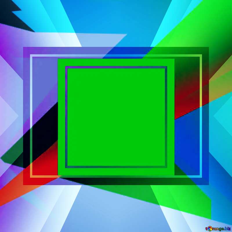 Geometrical Future Trend  template frame Colorful №49675