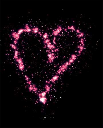 FX №193607 Heart pink  space star