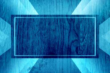 FX №193037 blue box texture Wood