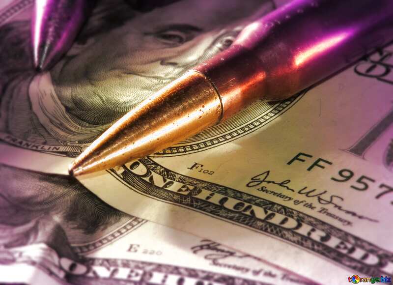 Weapons bullets dollars №30519