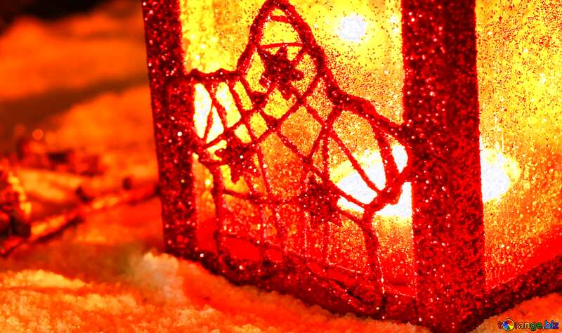 Christmas lantern  light №37923