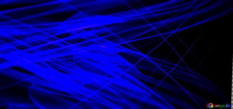 Background curves blur frame blue fractal №40621