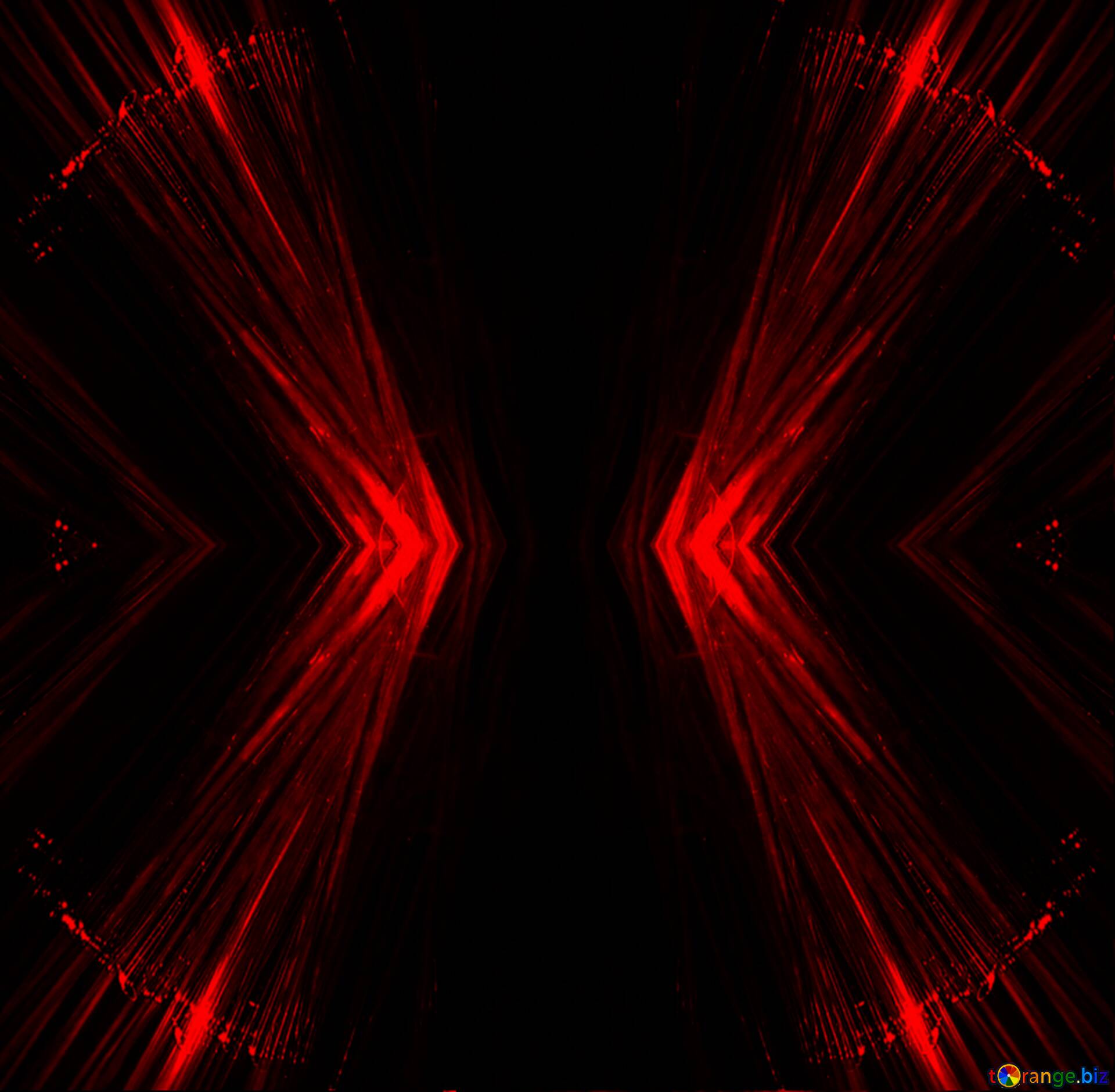 Red Lights fractal background №194444
