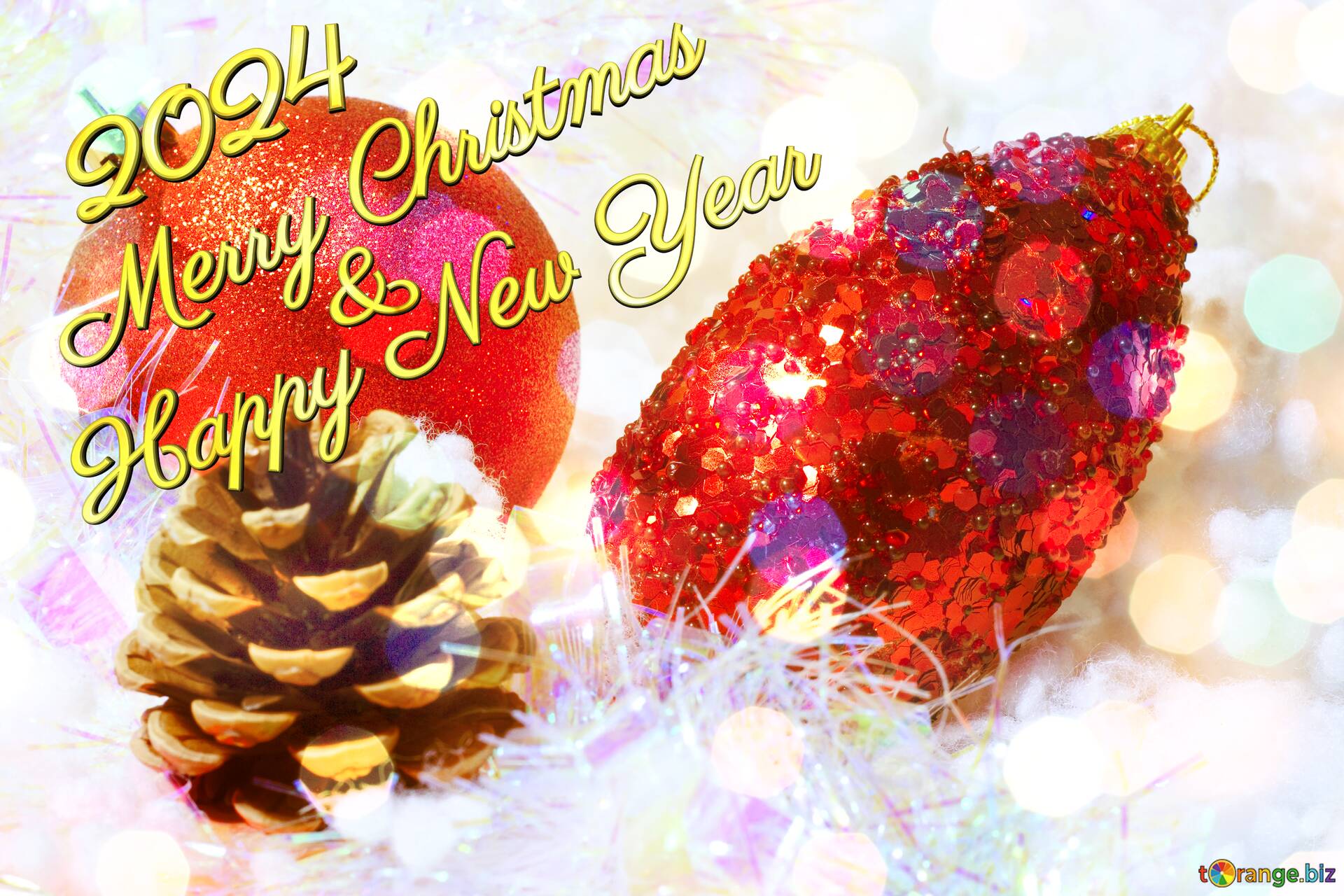 Download free picture Merry Christmas Happy Year 2022 Greetings Card