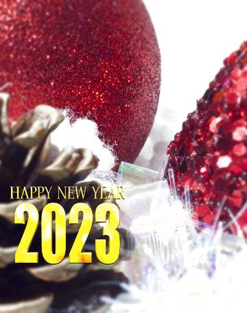 FX №194789 Christmas Greeting Happy New Year 2023 Card