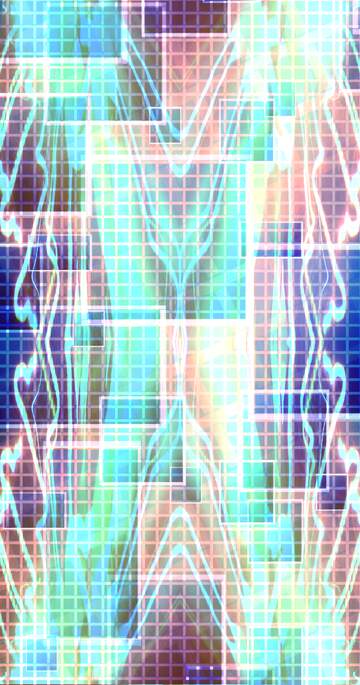 FX №194370 pattern light mosaic Abstract Background Banner