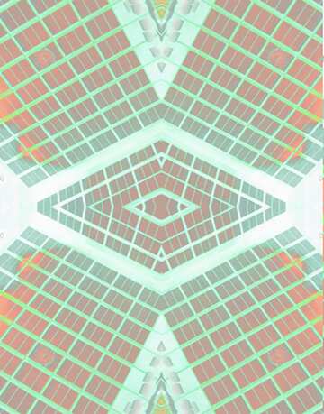 FX №194579 Geometric square pattern light