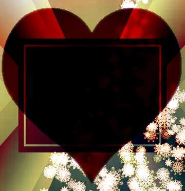 FX №194726 Christmas tree snowflakes love