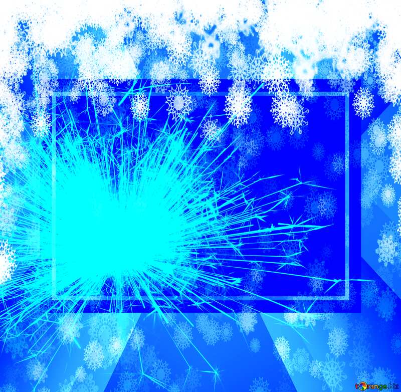 Sparks Christmas blue №25699