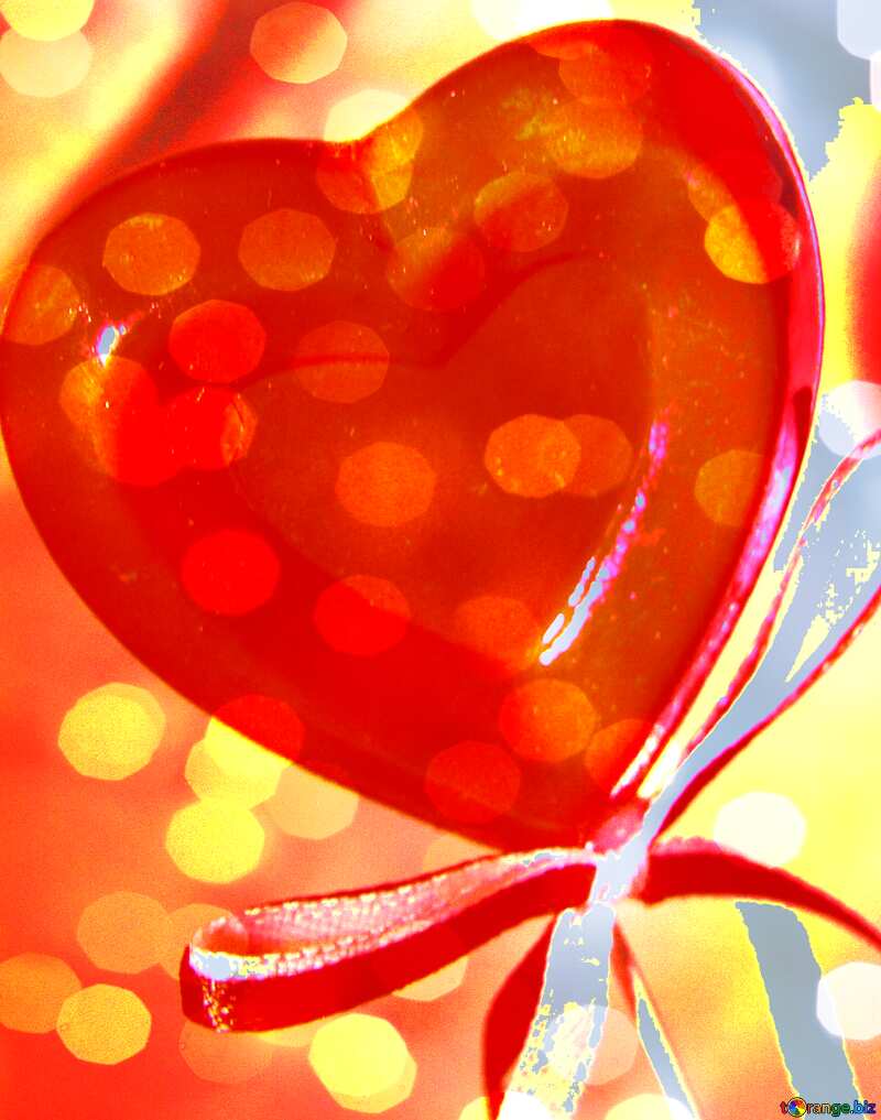 Congratulations valentines Day bokeh  background №3608