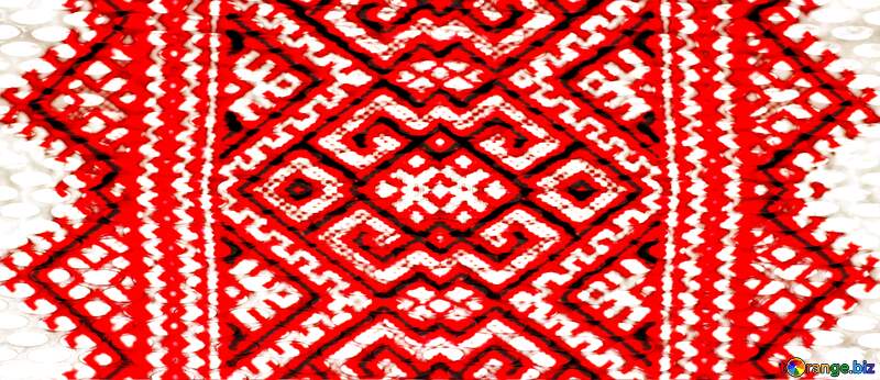 Ukrainian ornament colors pattern №48877