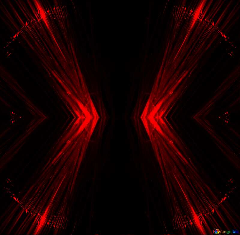 Red Lights fractal background №25870