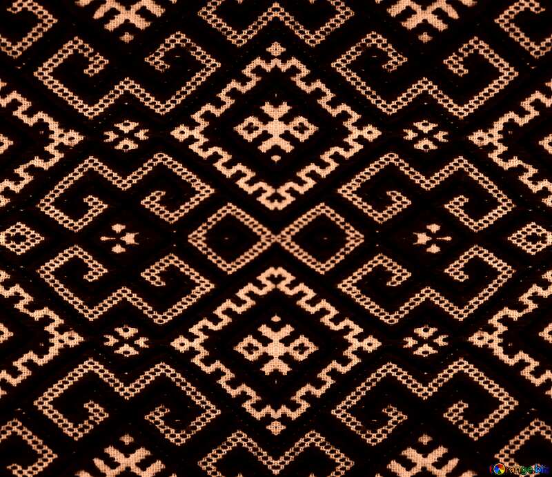 ornament dark sepia pattern №48877