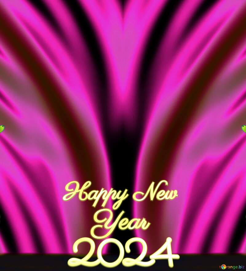 blurred background happy new year 2024 №48081