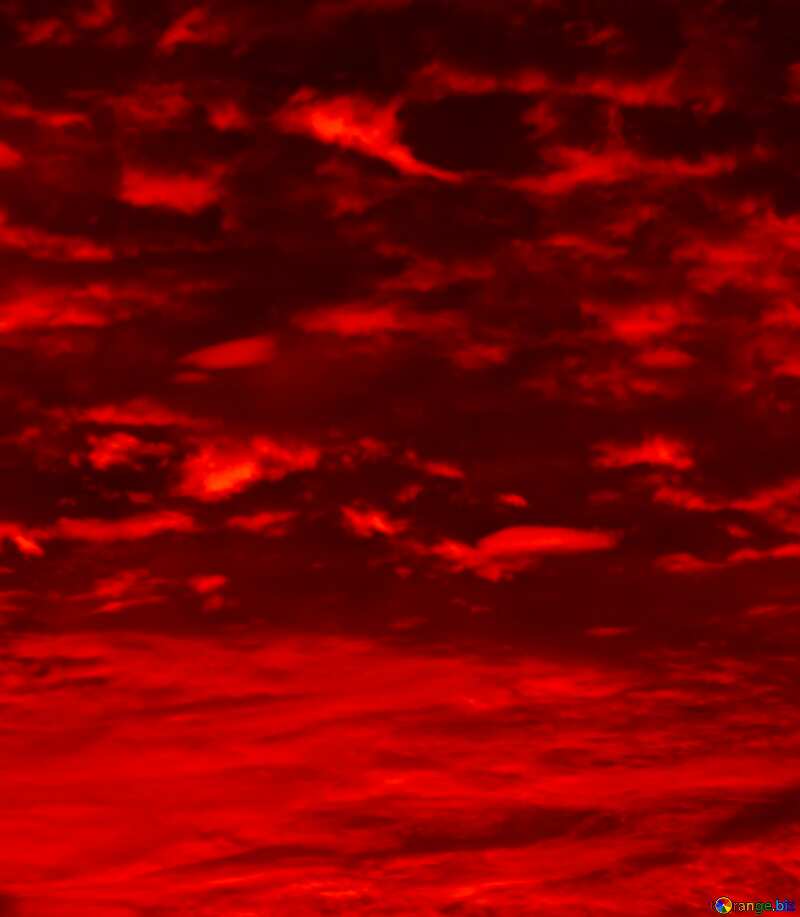 Red sunset №44615