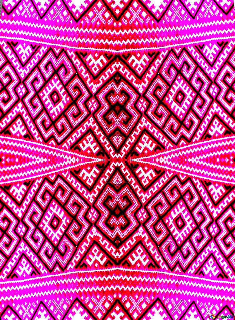 Ukrainian ornament pattern background №48877